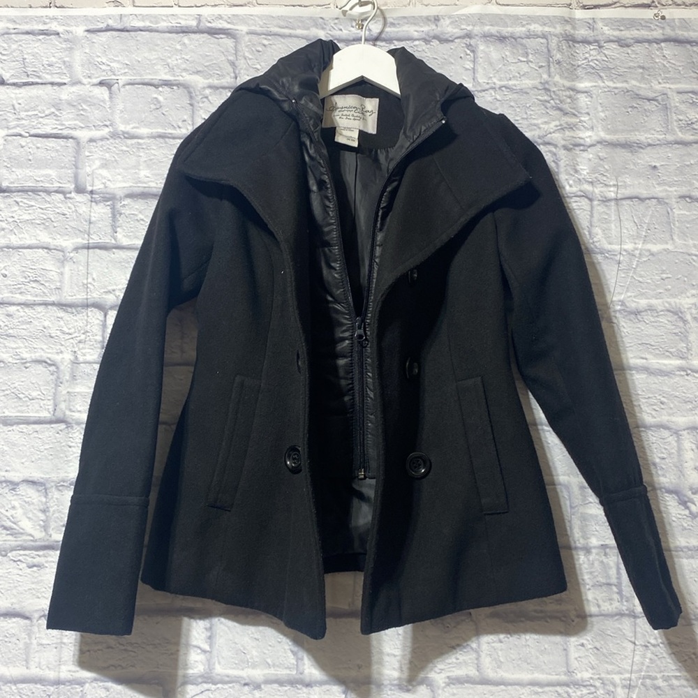 American Rag coat with hoodie